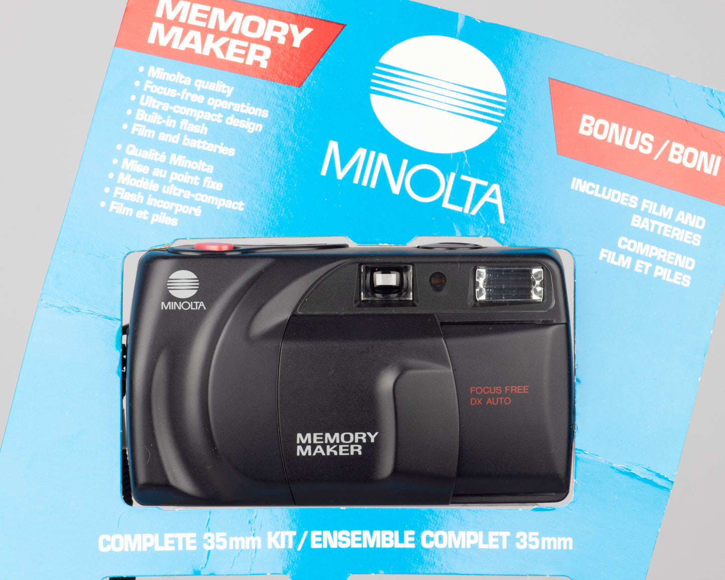 Minolta Memory Maker 35mm film camera (serial 5966302)