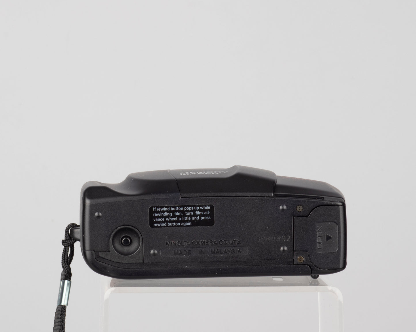 Minolta Memory Maker 35mm film camera (serial 5966302)