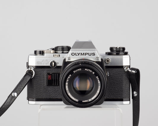 Olympus OM-10 35mm film SLR w/ Zuiko 50mm f1.8 lens (serial 2623408)