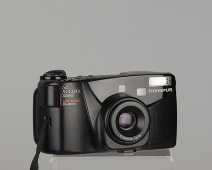 Olympus Infinity Accura Zoom 80 35mm camera with case and manual (serial 5410657)