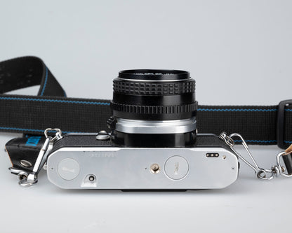 Pentax ME Super 35 mm SLR avec objectif SMC Pentax M 50 mm f2 avec manuel (série 3711601)