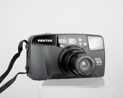 Pentax Espio 105WR 35mm camera w/ original box, case, and manual (serial 5469852)