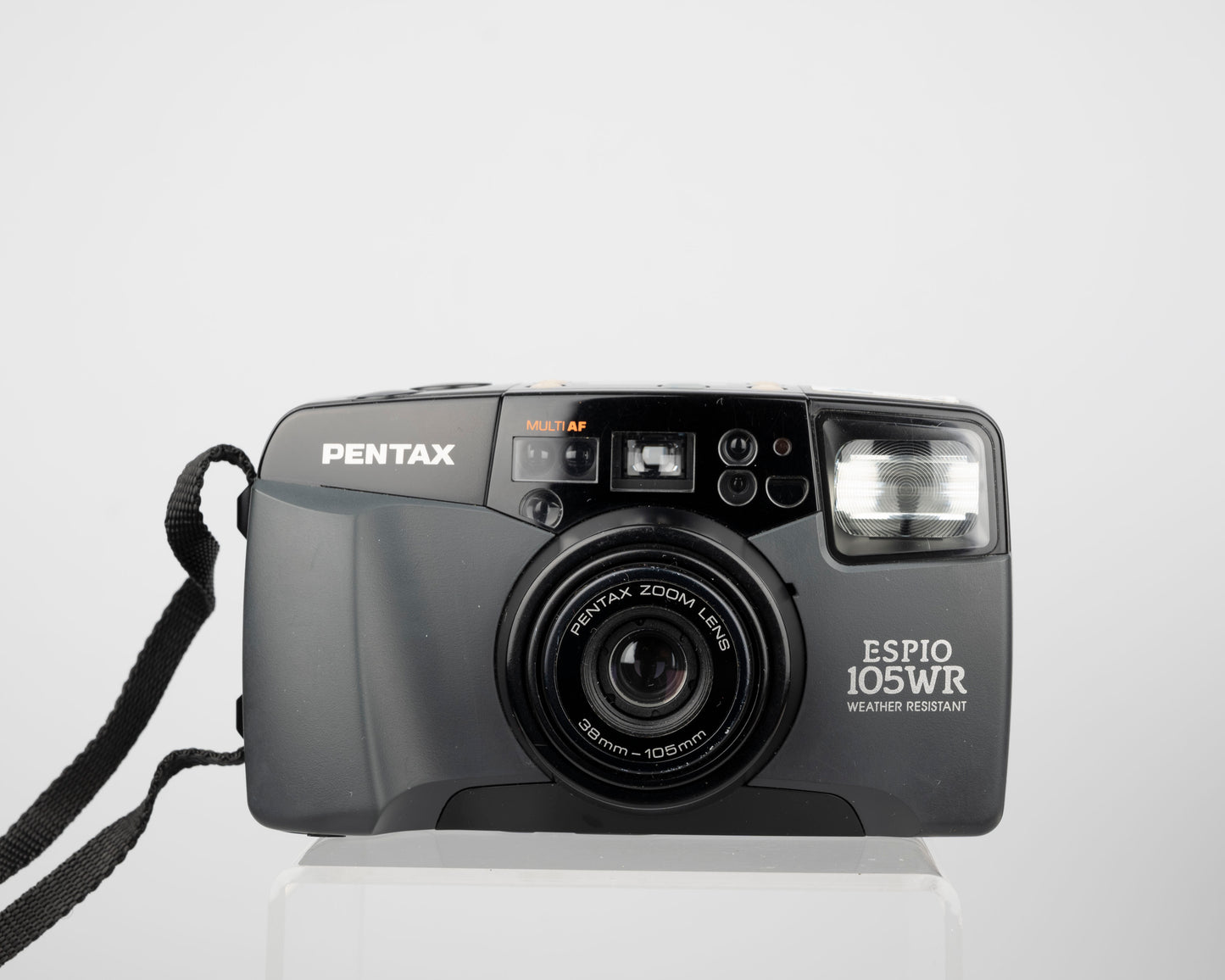 Pentax Espio 105WR 35mm camera w/ original box, case, and manual (serial 5469852)