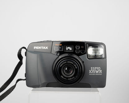Pentax Espio 105WR 35mm camera w/ original box, case, and manual (serial 5469852)