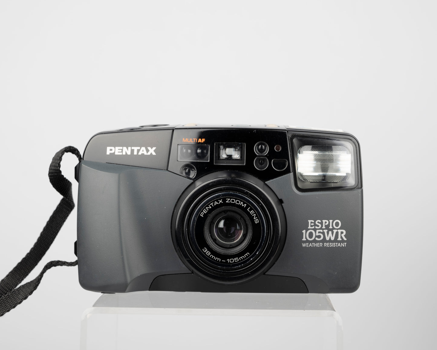 Pentax Espio 105WR 35mm camera w/ original box, case, and manual (serial 5469852)