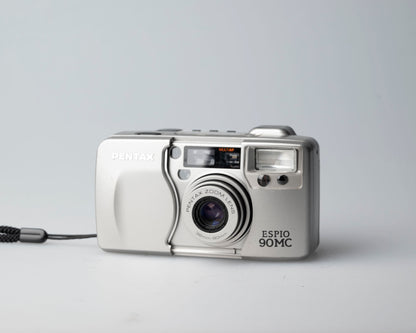 Appareil photo Pentax Espio 90MC ultra-compact 35 mm avec étui