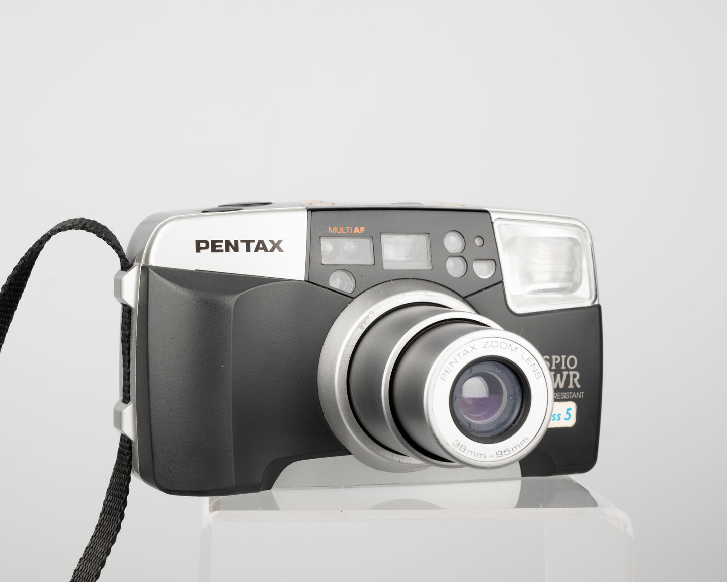 Appareil photo Pentax Espio 95WR 35 mm avec boîte d'origine et manuel (série 5690723)