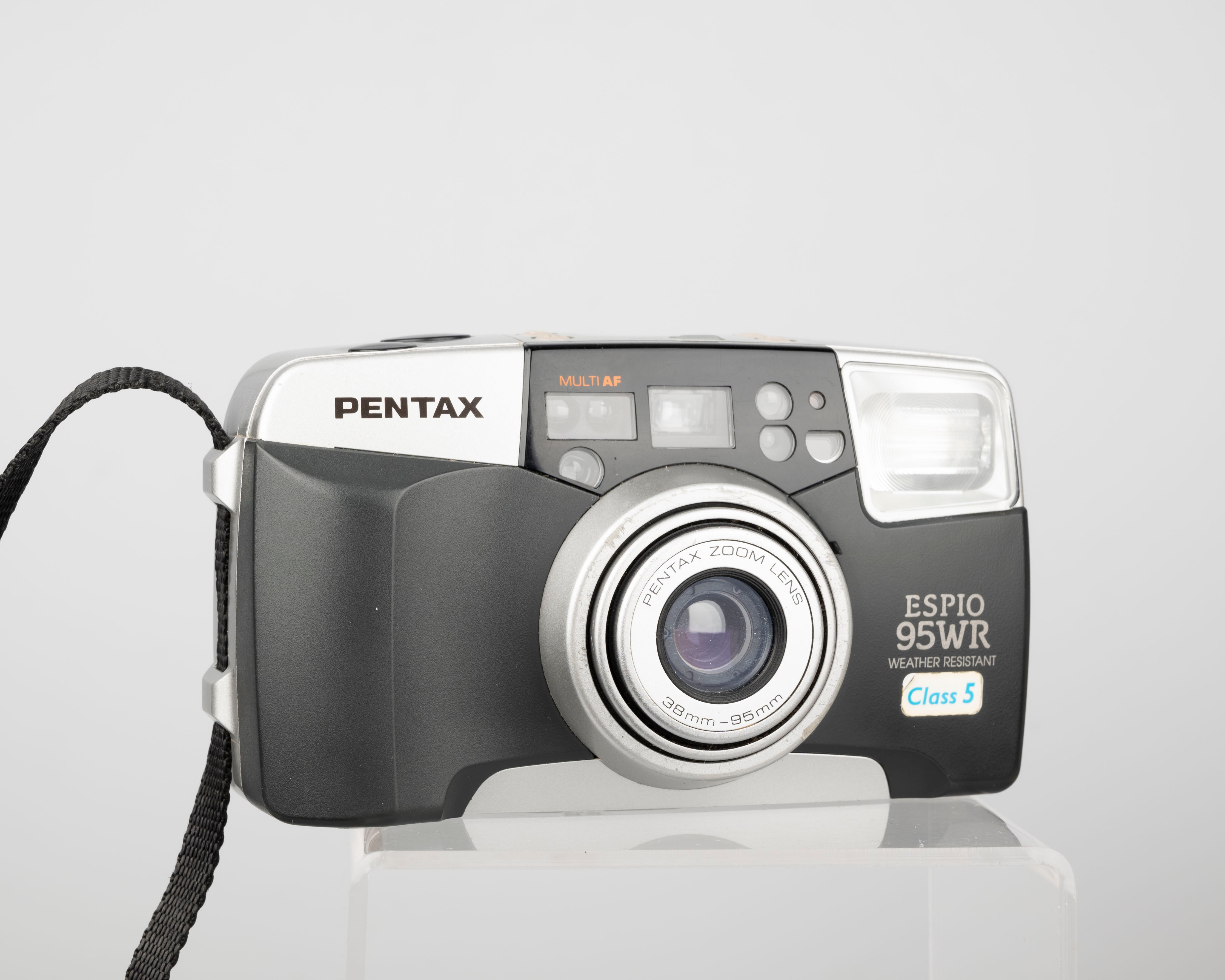 Pentax Espio 95WR 35mm camera w/ original box and manual (serial