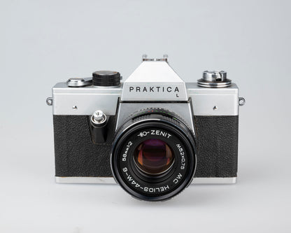 Appareil photo reflex Praktica L 35 mm avec objectif Helios-44M-6 58 mm f2