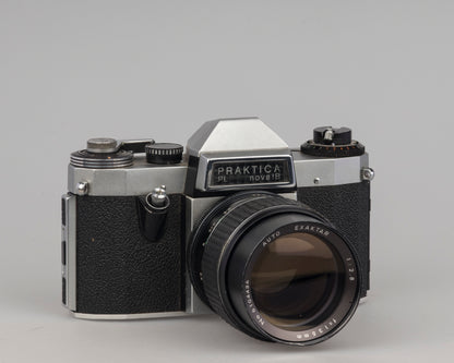 Praktica Nova 1B 35mm SLR camera with Exaktar 135mm f2.8 lens