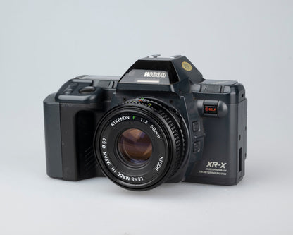 Ricoh XR-X 35mm SLR + Rikenon P 1:2 50mm lens