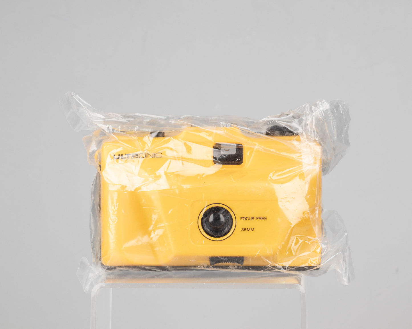Ultronic focus free 35mm camera sealed new-old-stock w/case and manual