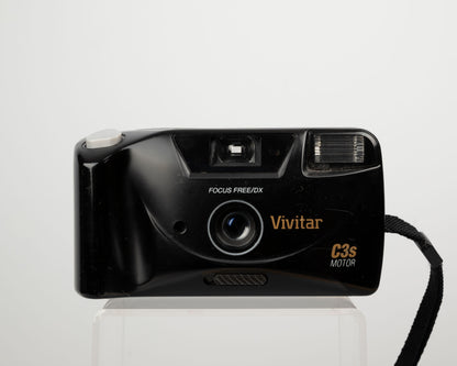 Appareil photo argentique 35 mm sans mise au point compacte Vivitar C3S Motor