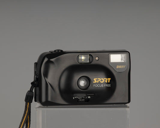 Appareil photo argentique Sport Focus Free 35 mm avec étui
