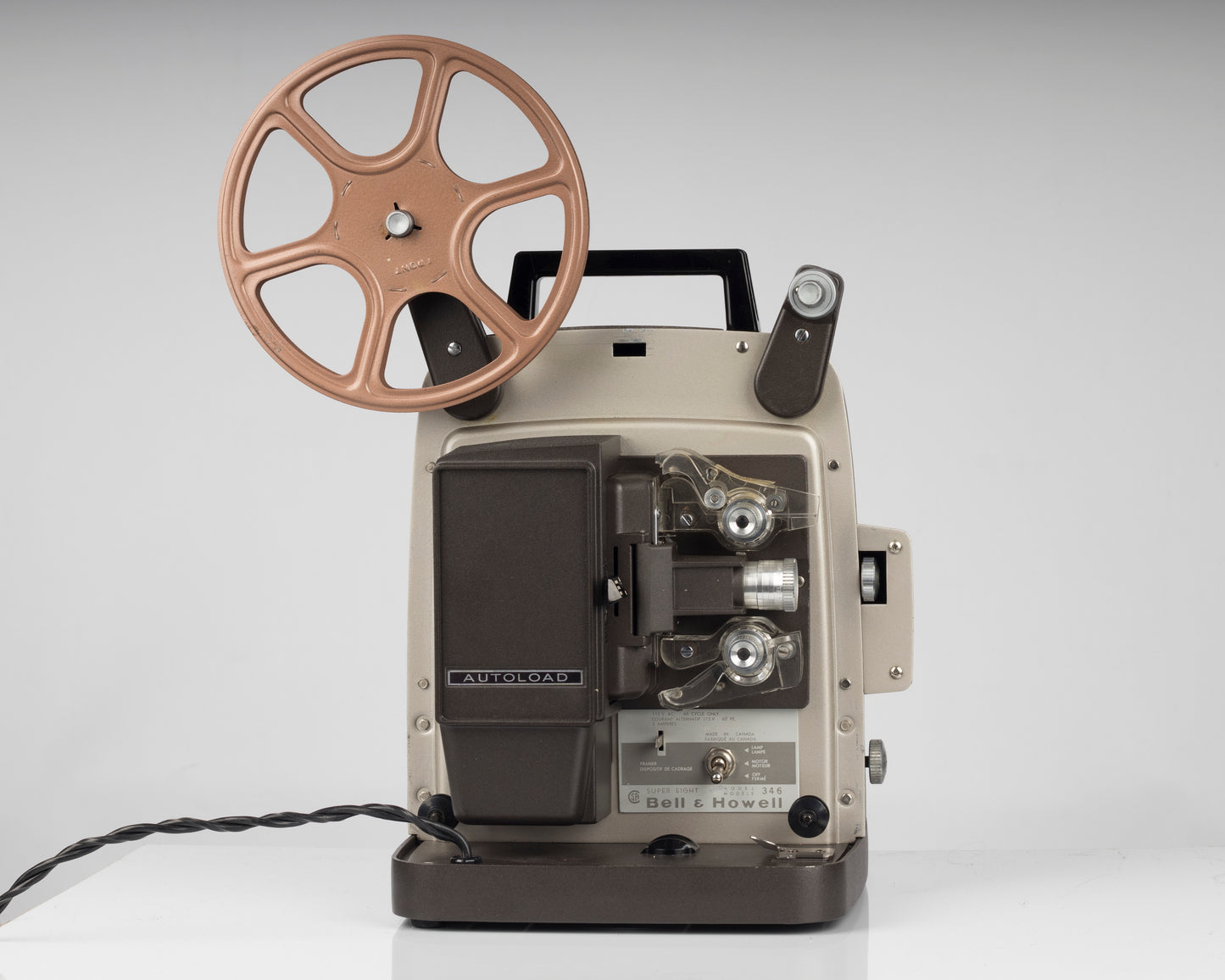 Bell and Howell 346 Super 8 movie projector