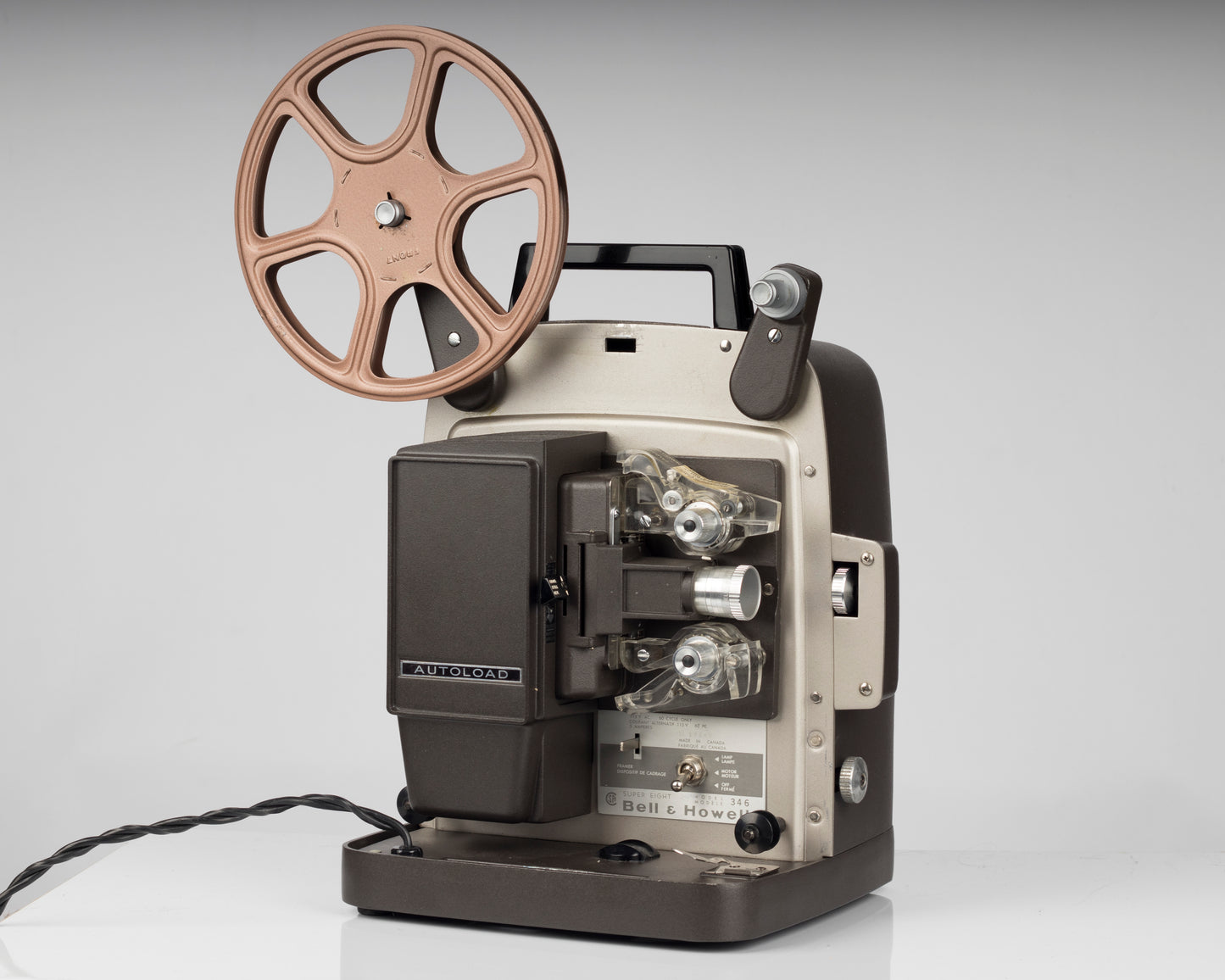 Bell and Howell 346 Super 8 movie projector