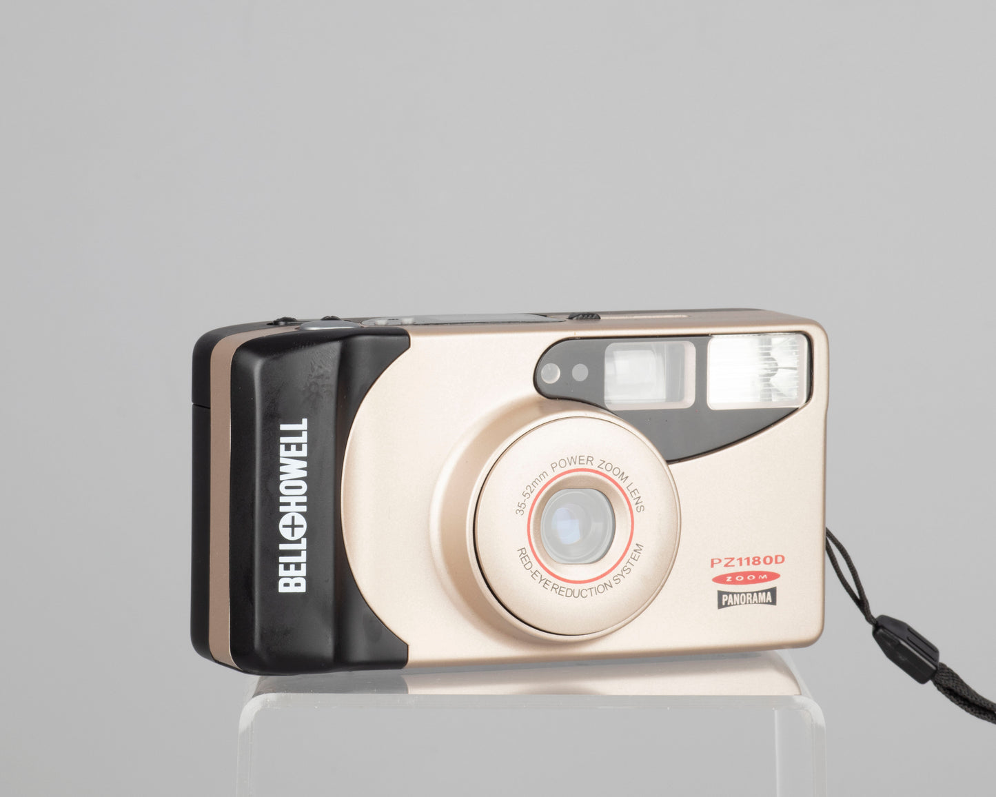 Appareil photo Bell and Howell PZ1180D 35 mm avec étui et manuel (série 27181)