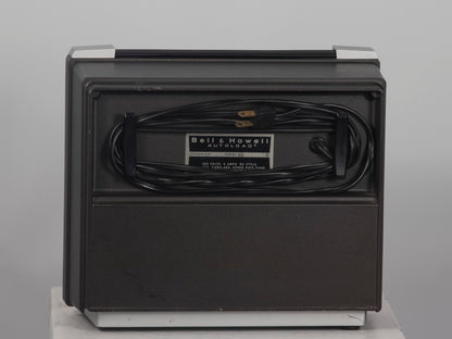 Bell and Howell Autoload 357 Super 8 movie projector. Back view.