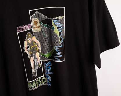 T-shirt cycliste italien Passo Stelvio