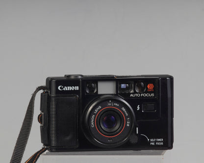 Canon AF35M (alias Sure Shot ou Autoboy) Film 35 mm point-and-shoot avec étui