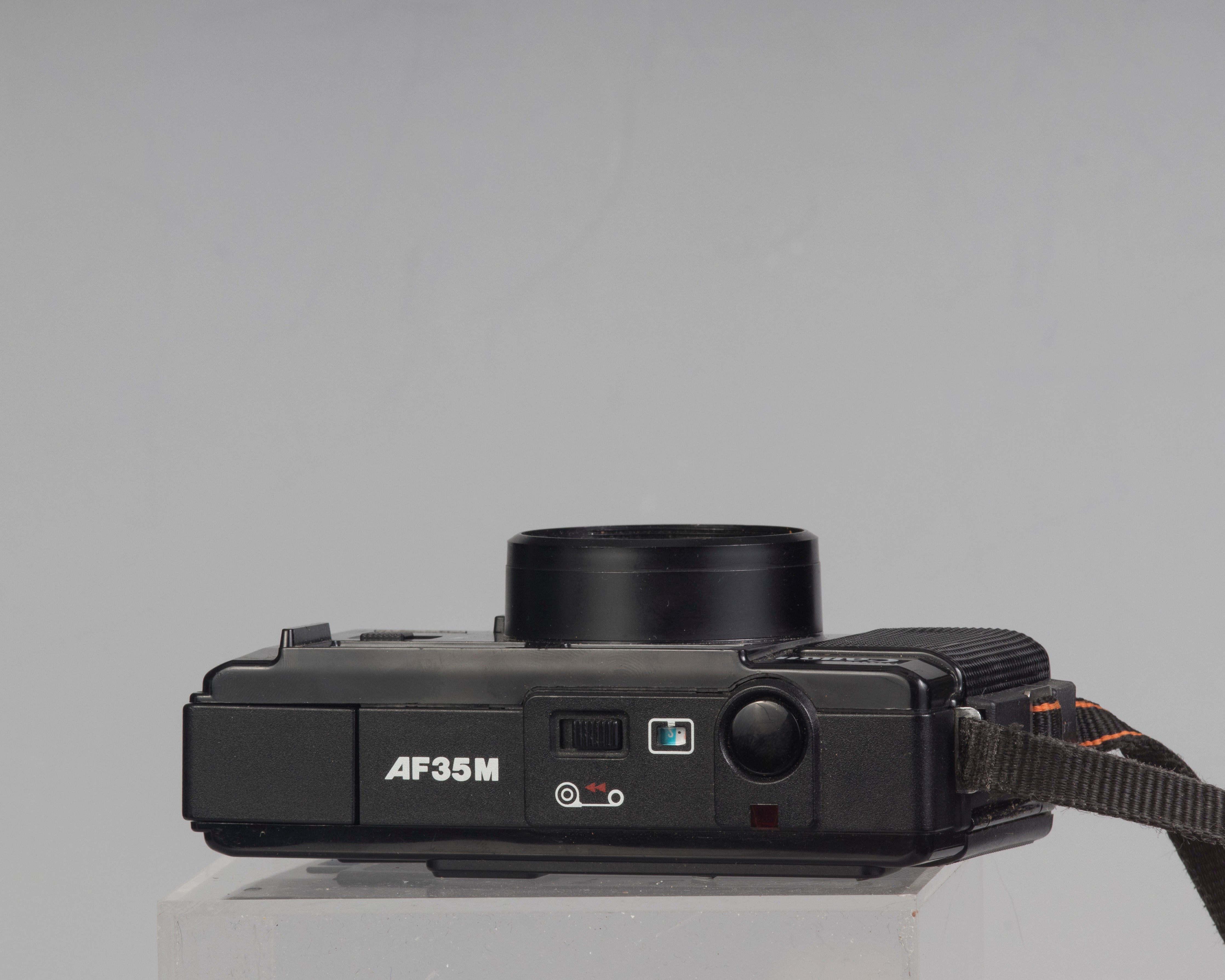 Canon AF35M (aka Sure Shot or Autoboy) 35mm film point-and-shoot w