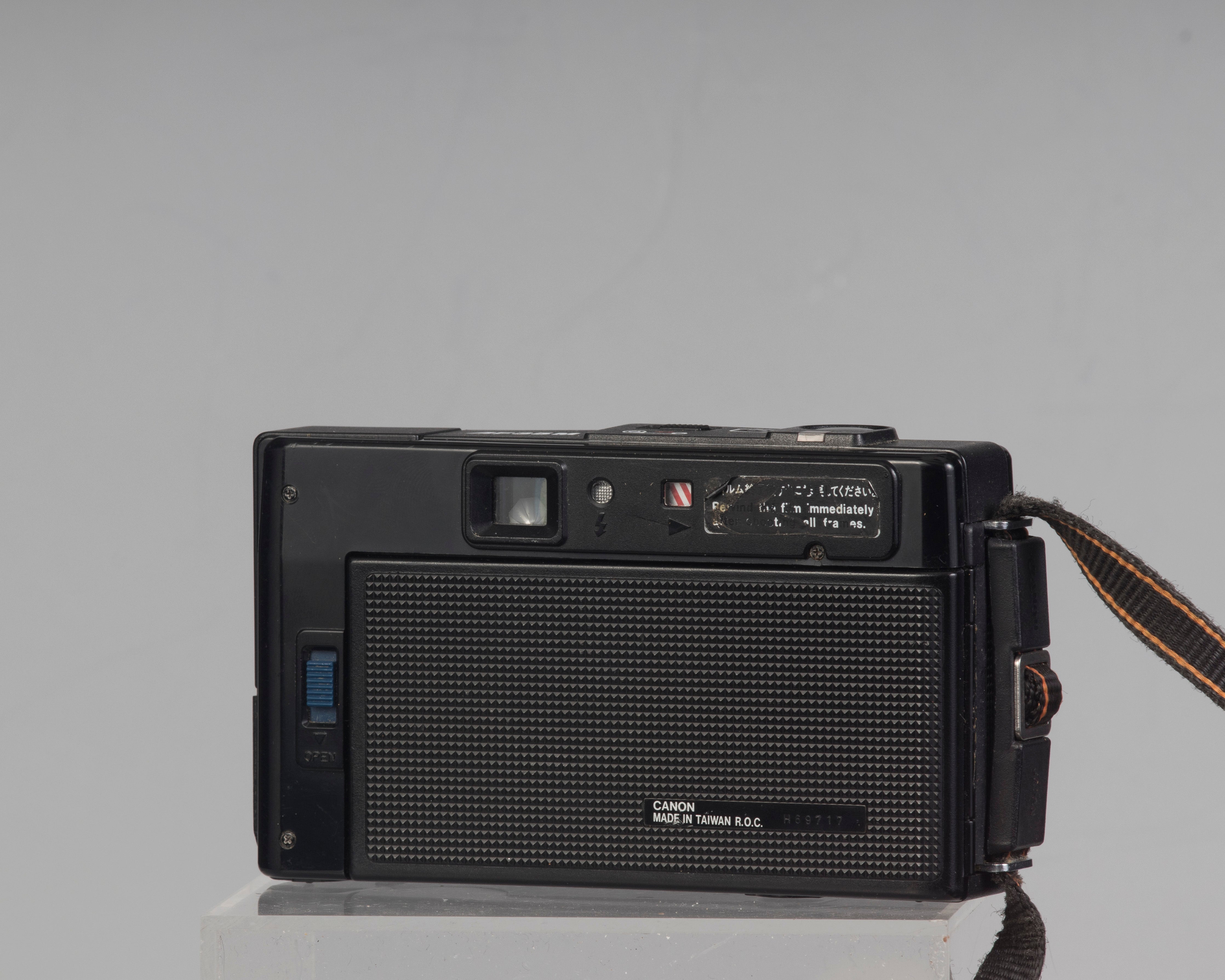 Canon AF35M (aka Sure Shot or Autoboy) 35mm film point-and-shoot w