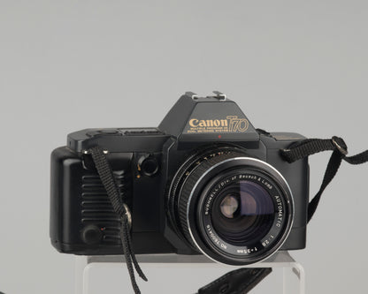Canon T70 35 mm SLR avec objectif grand angle 35 mm f2.8