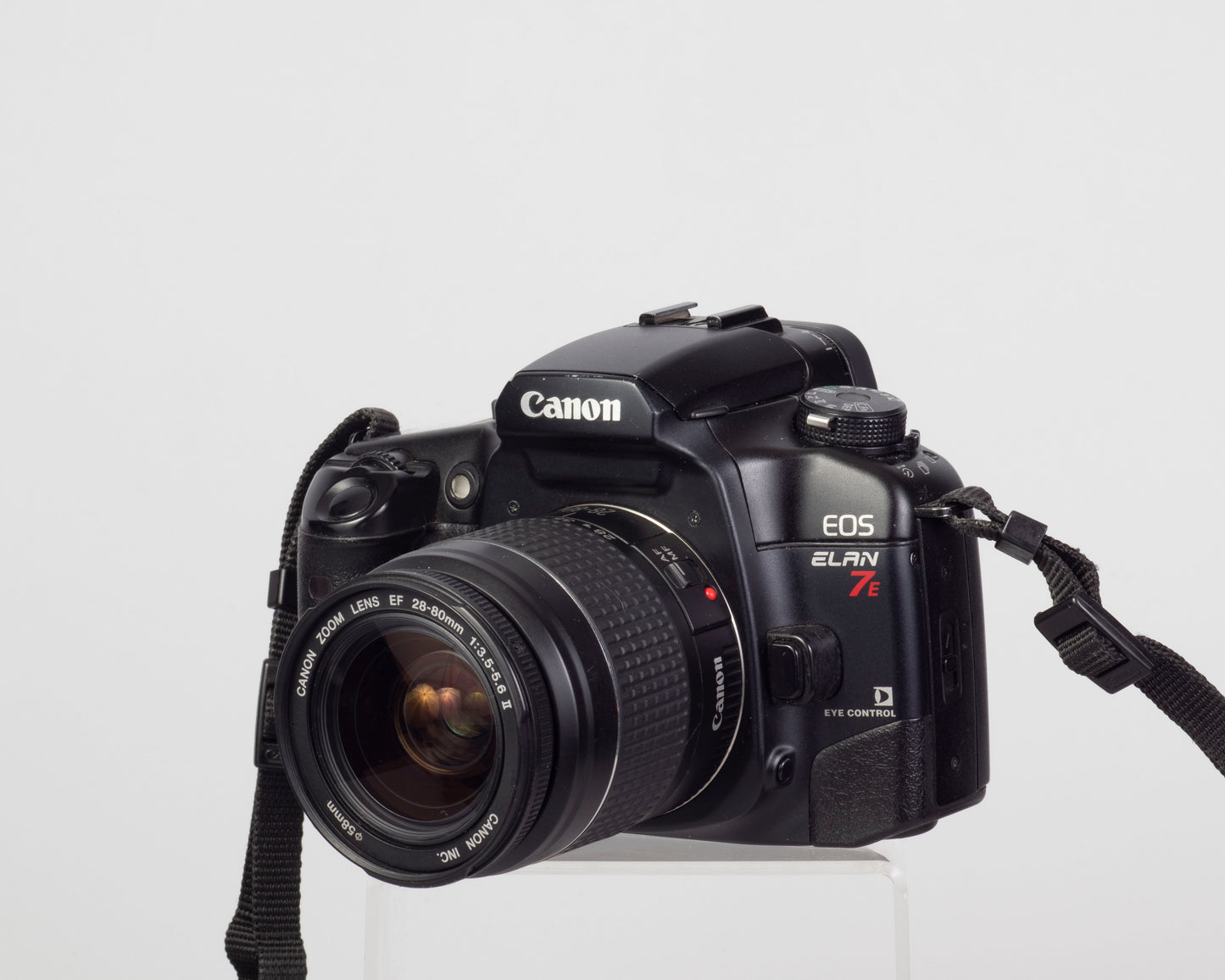 Canon EOS Elan 7E 35mm SLR avec objectif EF 28-80mm + manuel d'origine