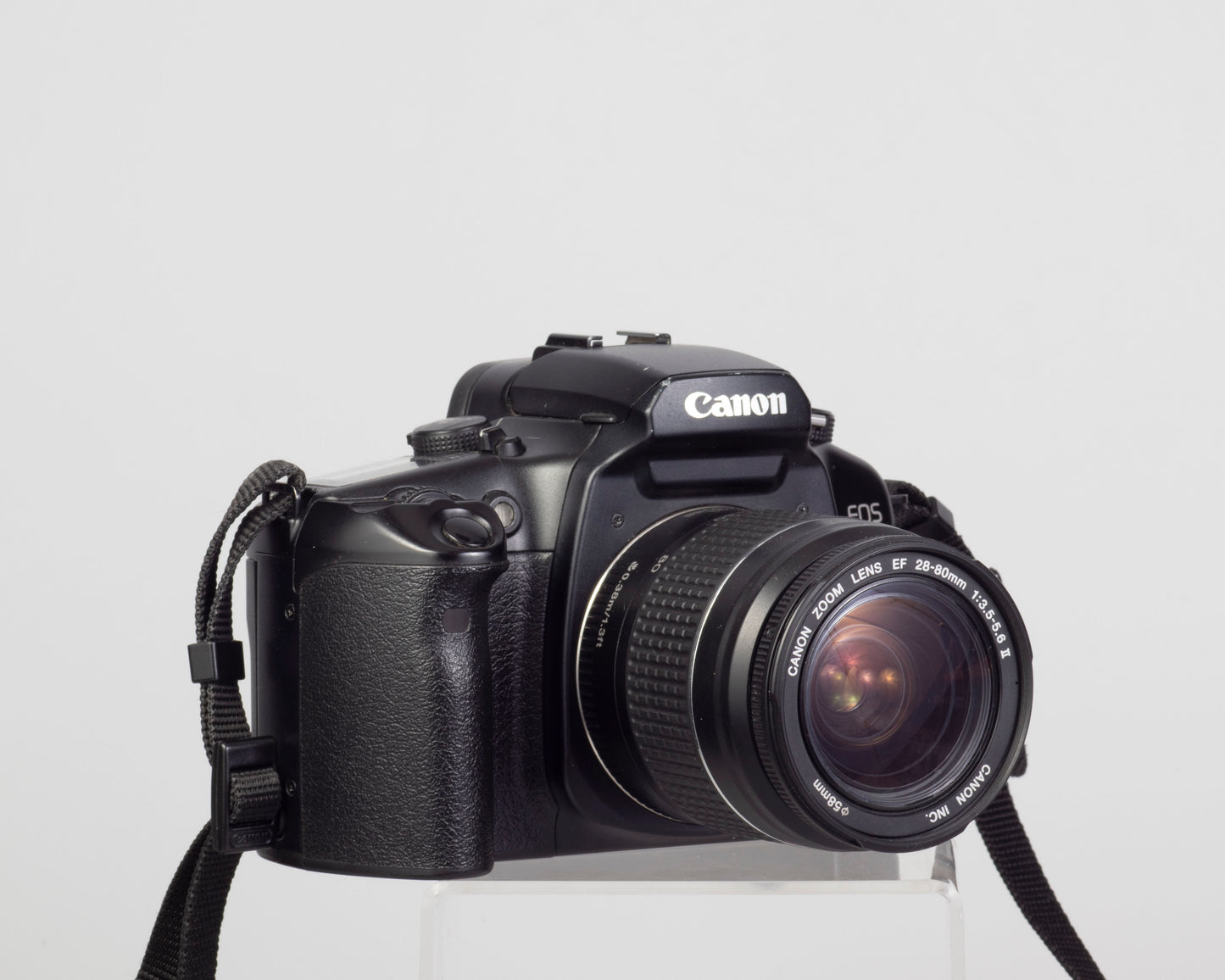 Canon EOS Elan 7E 35mm SLR avec objectif EF 28-80mm + manuel d'origine