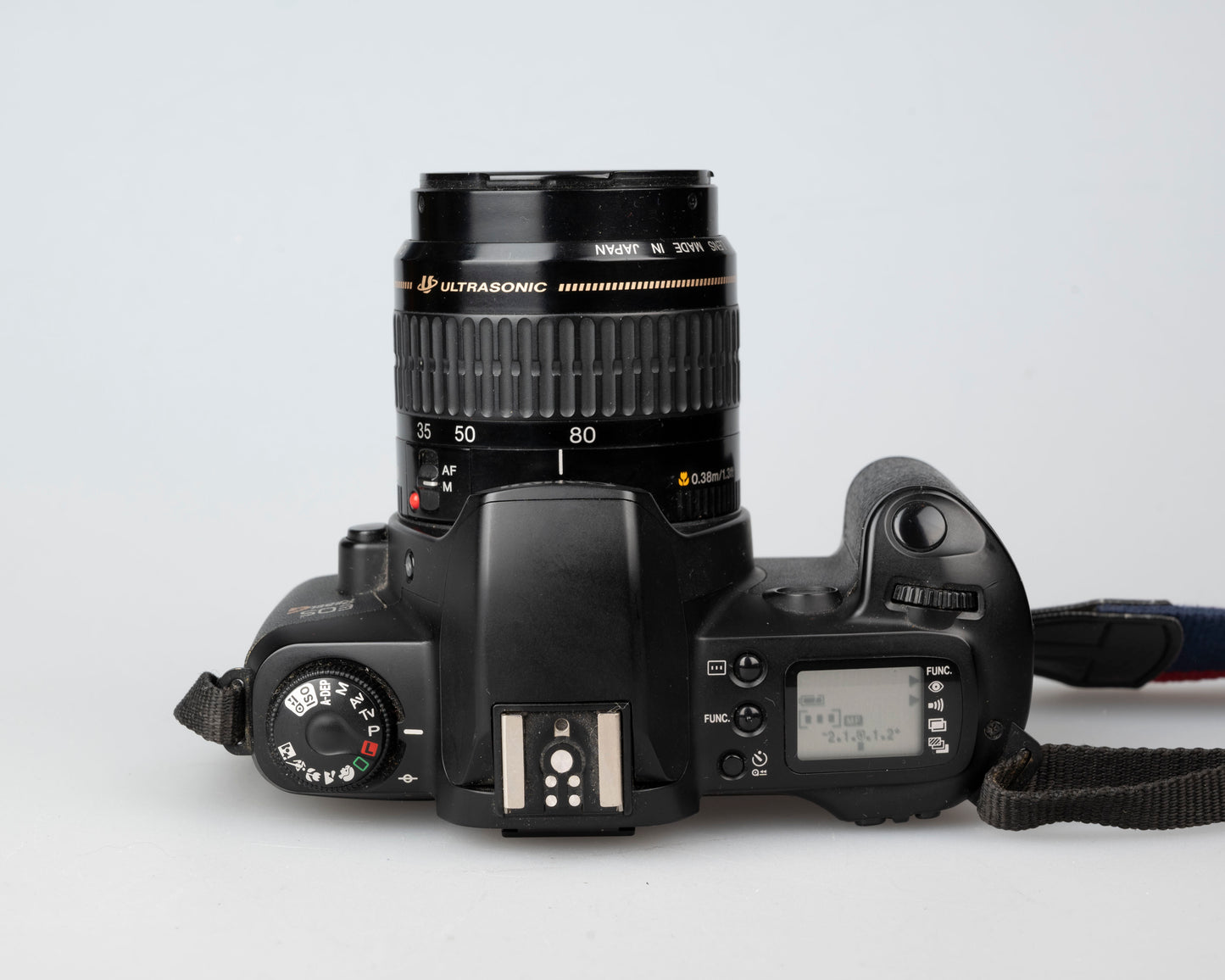 Canon EOS Rebel G 35mm film SLR w/ Canon EF 35-80 lens (serial 1263926)