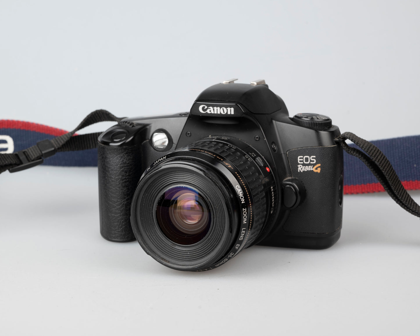 Canon EOS Rebel G 35mm film SLR w/ Canon EF 35-80 lens (serial 1263926)