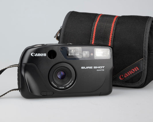Appareil photo Canon New Sure Shot Date 35 mm avec étui (série 1923077)