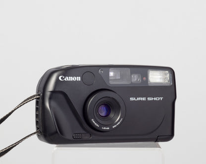 The Canon New Sure Shot (aka Prima Twin and Autoboy WT28) is a classic point-and-shoot with wide angle 28mm and normal 48mm lens modes