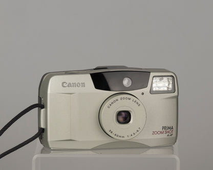 The Canon Prima Zoom Shot (aka Autoboy Juno or Sure Shot 60 Zoom) is a sophisticated 35mm point and shoot from 1995.