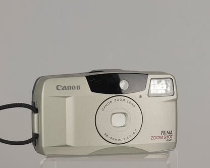 Canon Prima Zoom Shot 35mm film camera with case