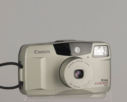 Canon Prima Zoom Shot 35mm film camera with case