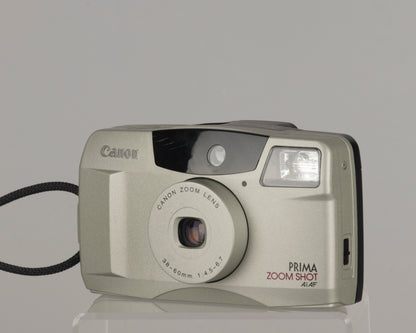 Canon Prima Zoom Shot 35mm film camera with case