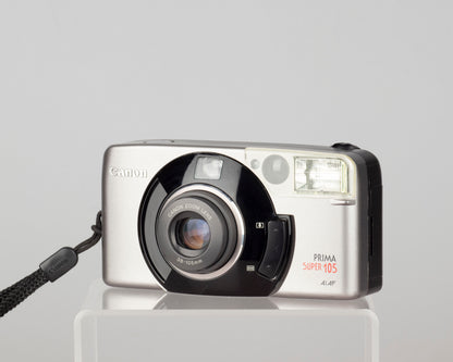 Canon Prima Super 105 35mm film camera w/ original box and manual (serial 1114308)