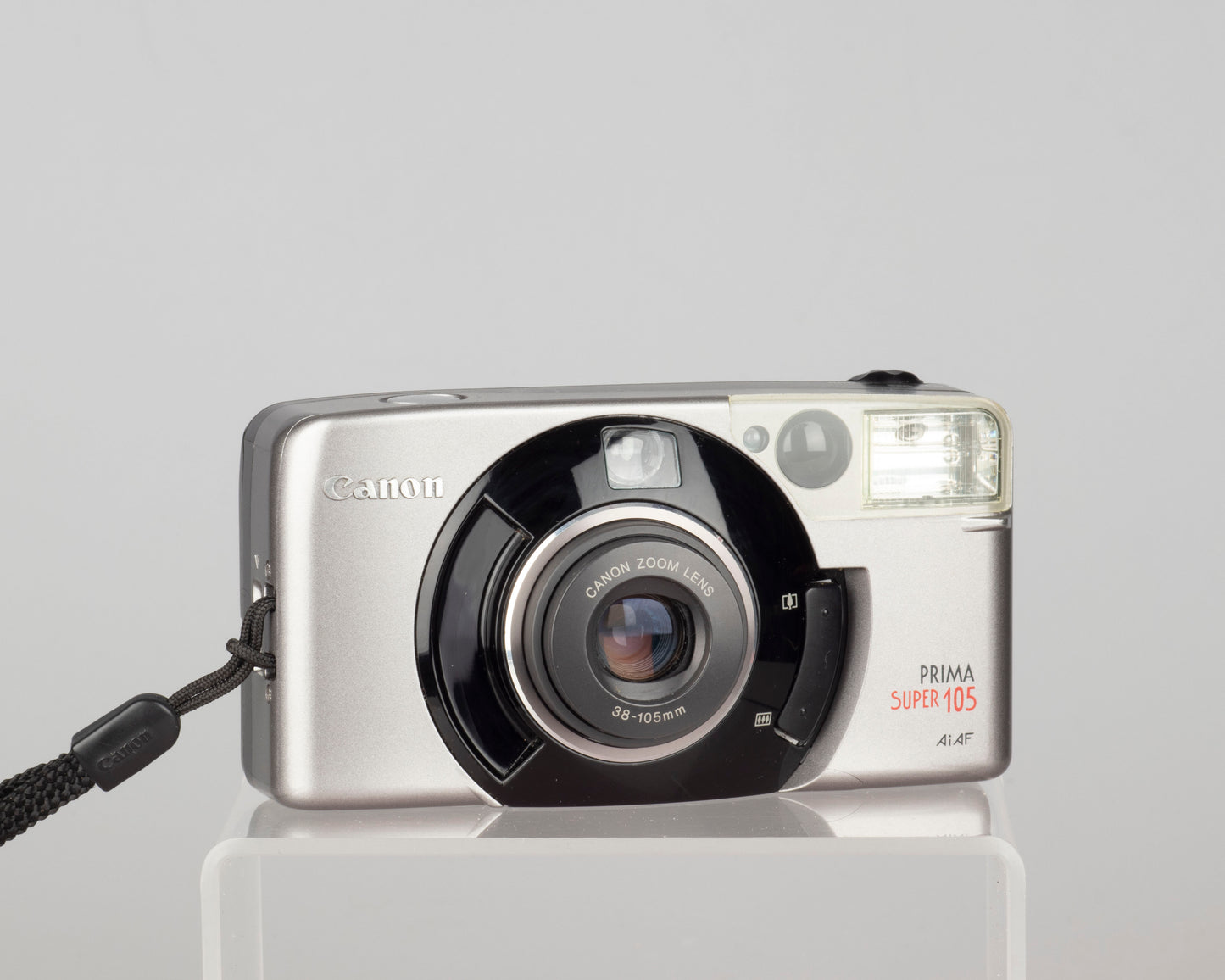 Canon Prima Super 105 35mm film camera w/ original box and manual (serial 1114308)