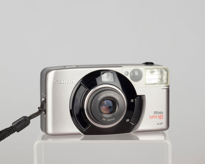 Canon Prima Super 105 35mm film camera w/ original box and manual (serial 1114308)