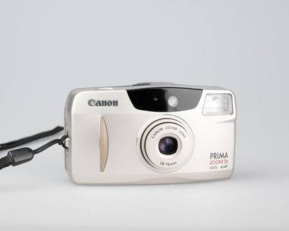 Appareil photo argentique Canon Prima Zoom 76 35 mm - problème de viseur ; sinon OK (série 4526520)