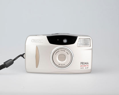 Appareil photo argentique Canon Prima Zoom 76 35 mm - problème de viseur ; sinon OK (série 4526520)