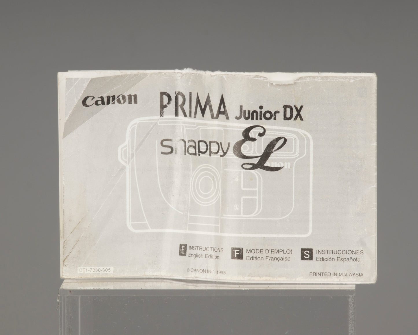 Appareil photo Canon New Snappy EL 35 mm avec étui