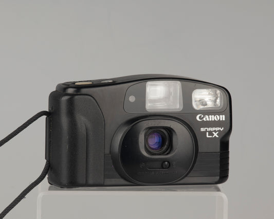 Canon Snappy LX 35mm camera with case