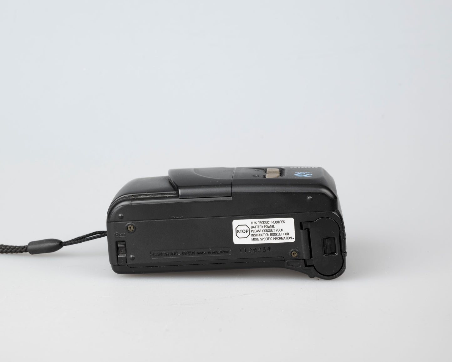 Appareil photo Canon New Snappy EL 35 mm avec étui (série 1129234)