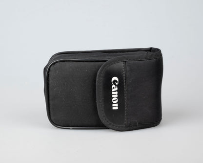 Appareil photo Canon New Snappy EL 35 mm avec étui (série 1129234)