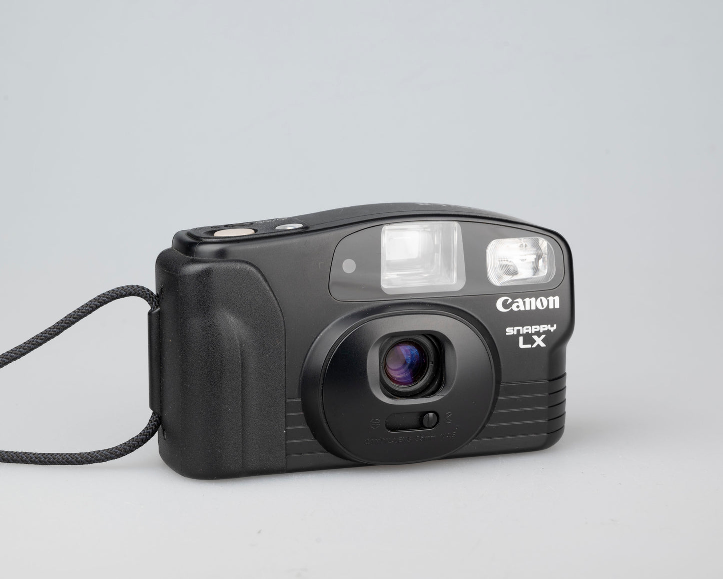 Canon Snappy LX 35mm camera (serial 6113073)