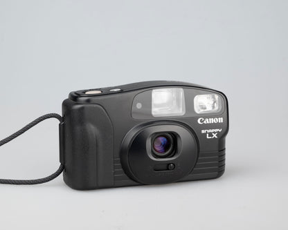 Canon Snappy LX 35mm camera (serial 6113073)
