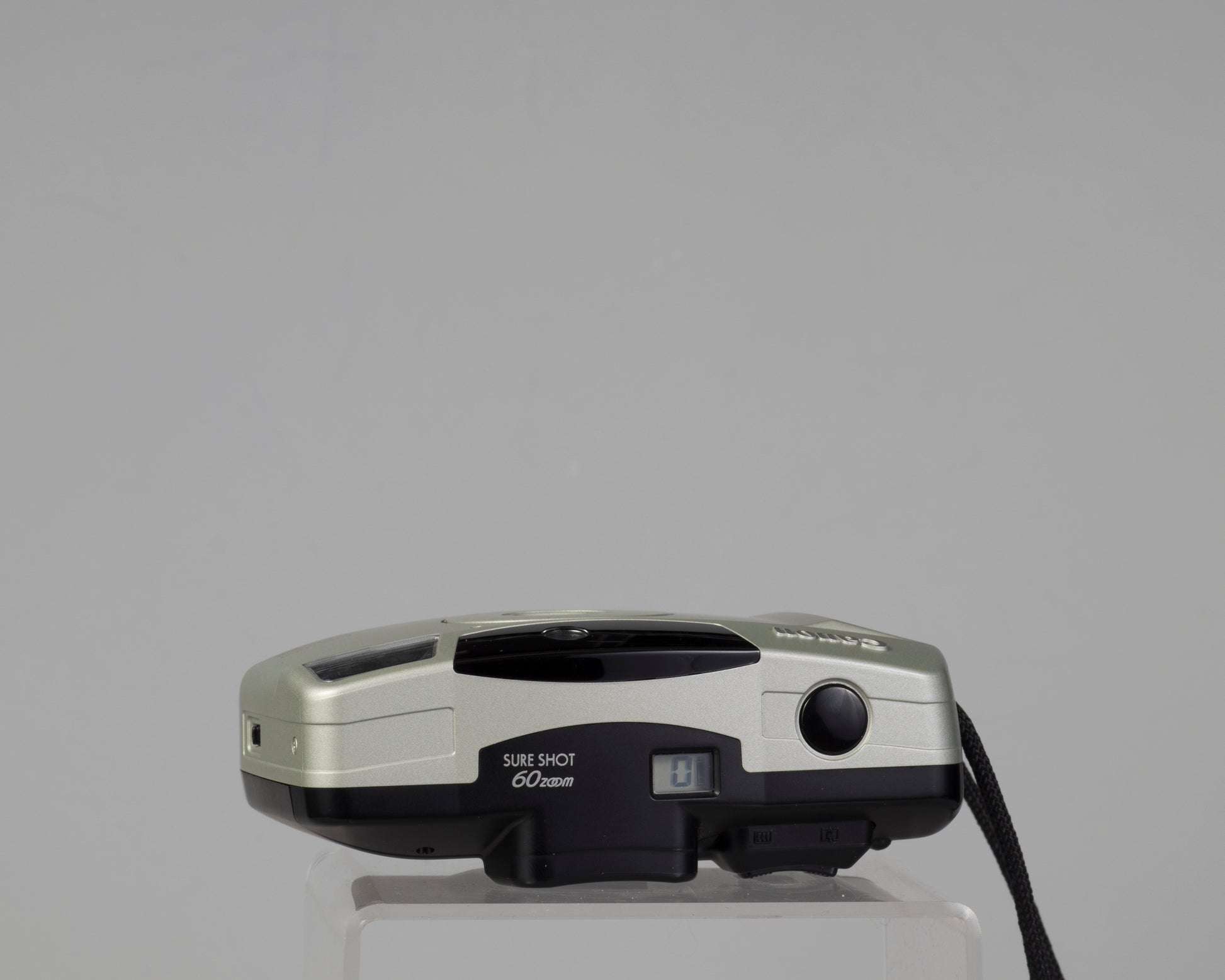 Canon Sure Shot 60 Zoom top view