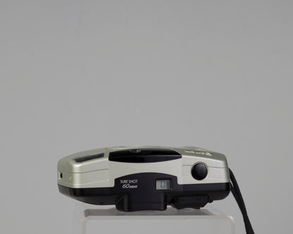 Canon Sure Shot 60 Zoom top view